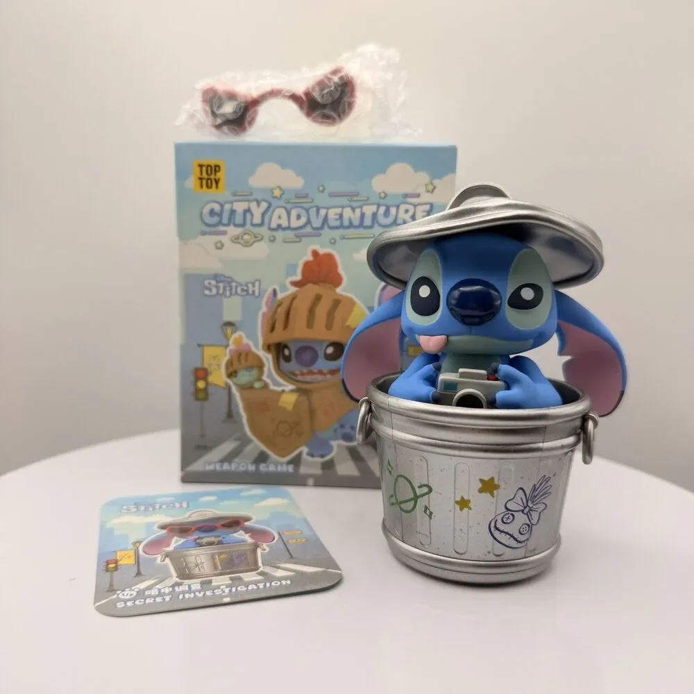 TOP TOY Stitch's City Adventure Series Figure Blind Box - SECRET INVESTIGATION